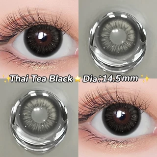 คอนแทคเลนส์【0.00~6.00】UYAAI คอนแทคเลนส์ตาโต Thai Tea 14.5mm คอนแทคเลนส์ตาหวาน