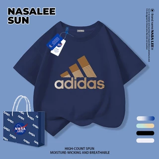 【จัดส่งทันทีวันเดียวกัน】เสื้อยืดแขนสั้น NASA สำหรับเด็ก สีขาว ทำจากผ้าฝ้ายนุ่มสบาย ลวดลายพิมพ์สไตล์ทันสมัย เหมาะสำหรับเด็กอายุ 3-16 ปี (ทั้งชายและหญิง)
