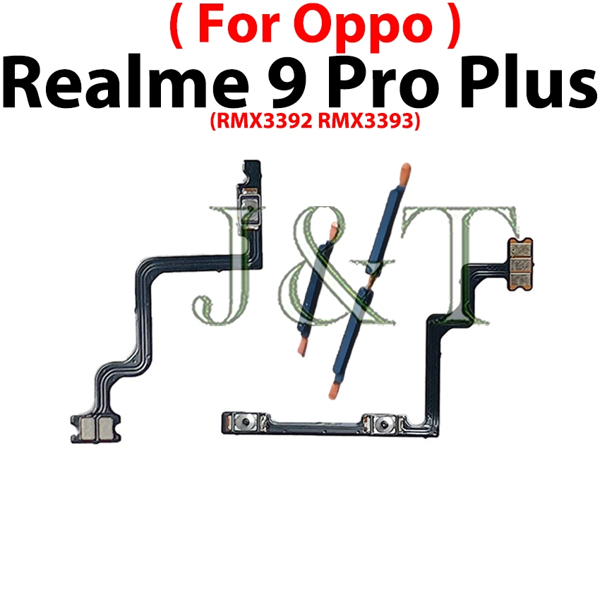 ใหม่สําหรับ OPPO Realme 9 Pro Plus Power Volume ด้านข้างปุ่ม Flex Cable ปิดระดับเสียงขึ้นและลง ปุ่มปุ่มด้านข้างอะไหล่ทดแทน ราคา ถูกที่สุด ดีลบีเคเค แกลเลอรีภาพที่ 2