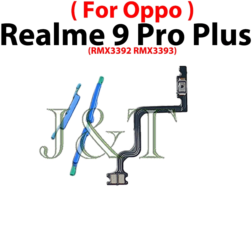 ใหม่สําหรับ OPPO Realme 9 Pro Plus Power Volume ด้านข้างปุ่ม Flex Cable ปิดระดับเสียงขึ้นและลง ปุ่มปุ่มด้านข้างอะไหล่ทดแทน ราคา ถูกที่สุด ดีลบีเคเค แกลเลอรีภาพที่ 6
