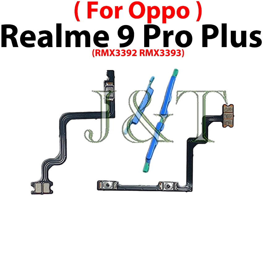 ใหม่สําหรับ OPPO Realme 9 Pro Plus Power Volume ด้านข้างปุ่ม Flex Cable ปิดระดับเสียงขึ้นและลง ปุ่มปุ่มด้านข้างอะไหล่ทดแทน ราคา ถูกที่สุด ดีลบีเคเค แกลเลอรีภาพที่ 3