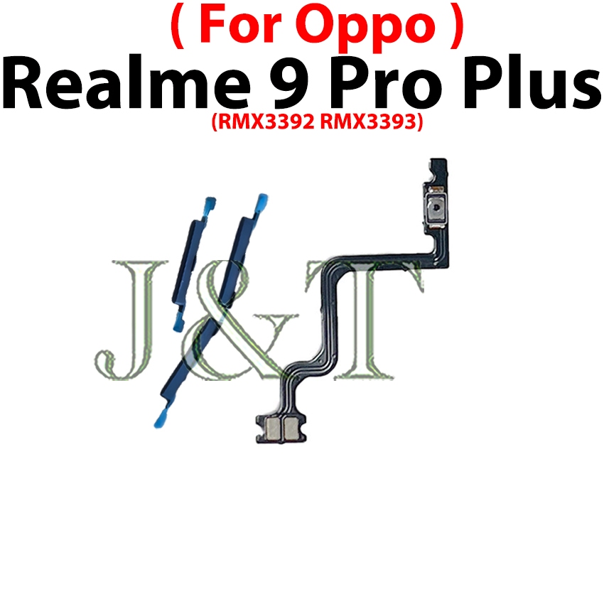 ใหม่สําหรับ OPPO Realme 9 Pro Plus Power Volume ด้านข้างปุ่ม Flex Cable ปิดระดับเสียงขึ้นและลง ปุ่มปุ่มด้านข้างอะไหล่ทดแทน ราคา ถูกที่สุด ดีลบีเคเค แกลเลอรีภาพที่ 7