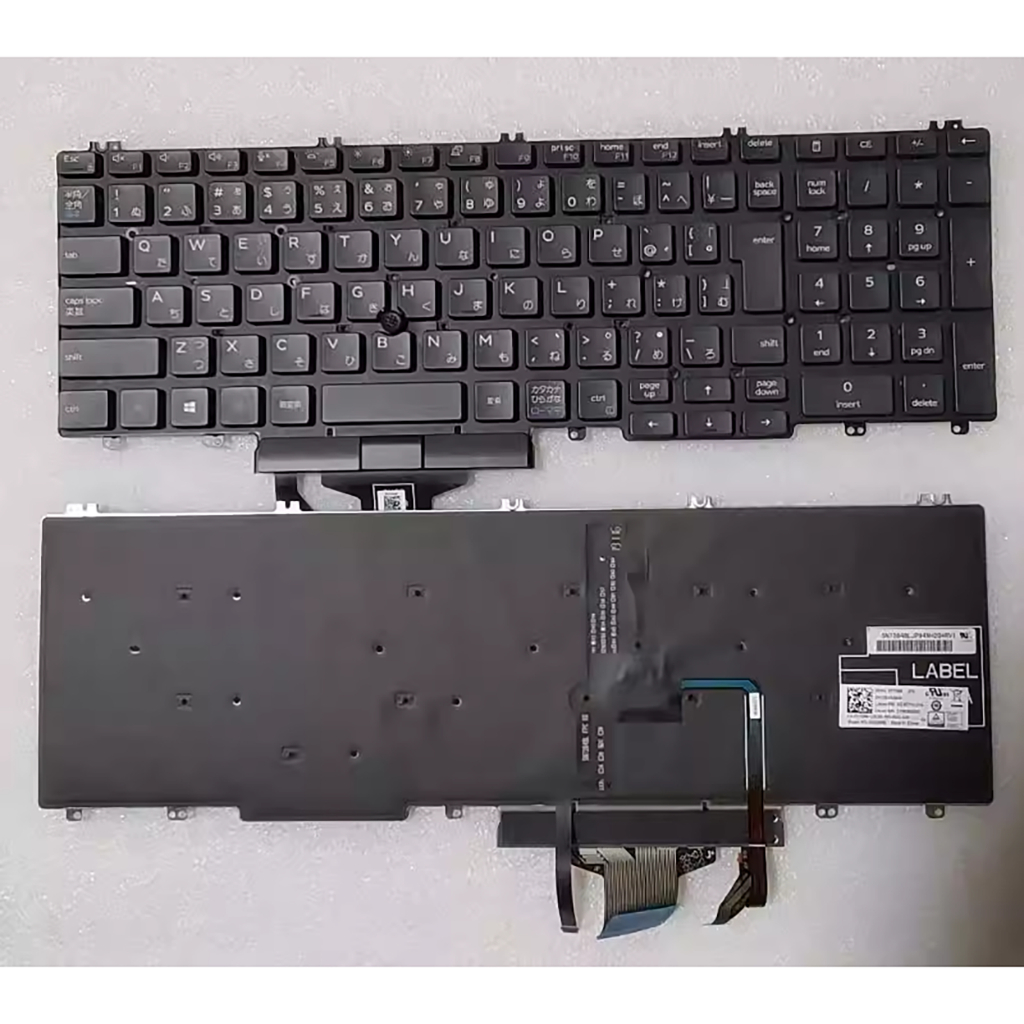 JP ญี่ปุ่นสําหรับ Dell Latitude 5500 5501 5510 5511 Precision 3500 3501 3540 3541 3550 3551 7740 754