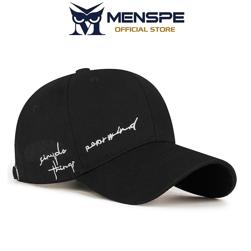 MENSPE หมวกเบสบอลแฟชั่น ยูนิเซ็กส์ สำหรับฤดูร้อน กิจกรรมกลางแจ้ง ระบายอากาศได้ ปรับขนาดได้ ป้องกันแสงแดด หมวกปีก