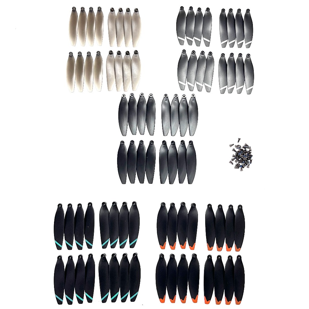 XT505 Pro/MAX Drone Original ใบพัดใบมีดอะไหล่ RC Quadcopter เหมาะกับ XT505/XT808/L900/Sg901/P9 WIFI 