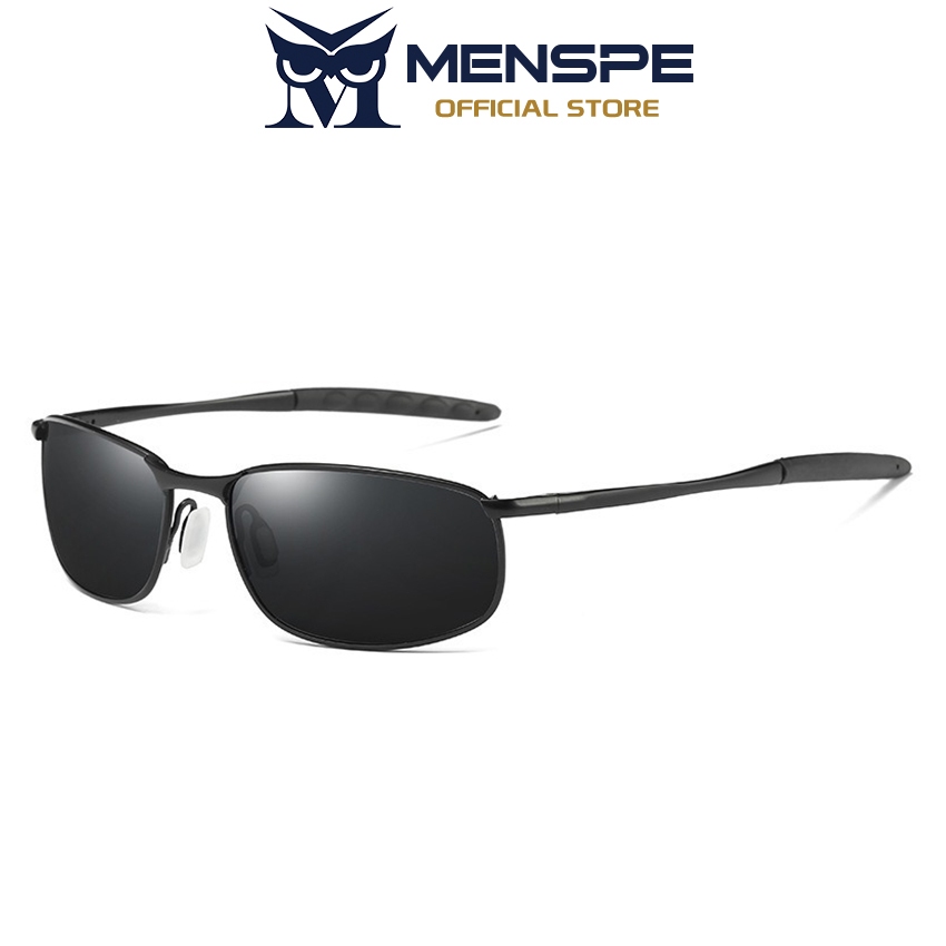 MENSPE แว่นกันแดดผู้ชายแฟชั่น เลนส์โพลาไรซ์ สำหรับกิจกรรมกลางแจ้ง กีฬา คลาสสิก UV400 มองเห็นชัด เหมาะสำหรับตกปลาและขับรถ
