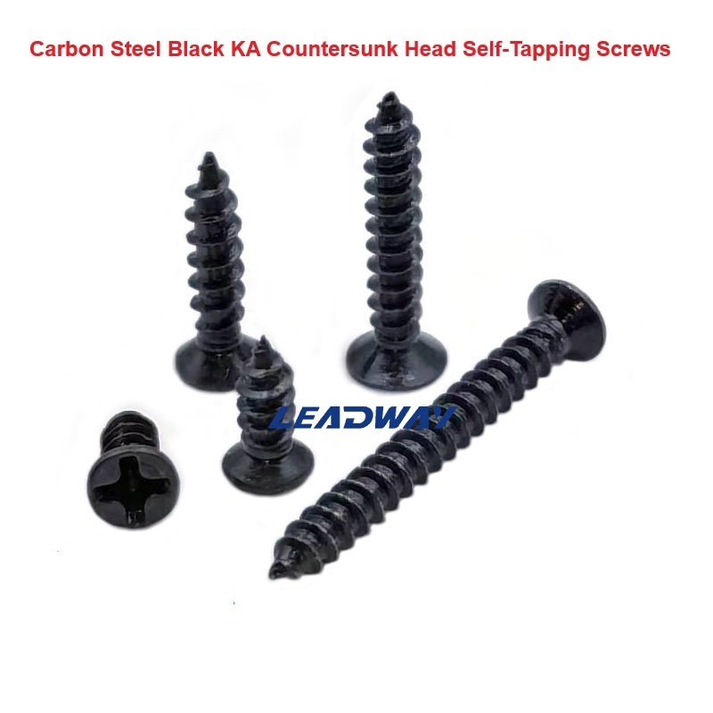 1000pcs M1 M1.2 M1.7 สกรูจอแสดงผล LED LED หน้าจอ LED Wall Screen LED แผงหน้ากากสกรู KA สีดําแบน Self