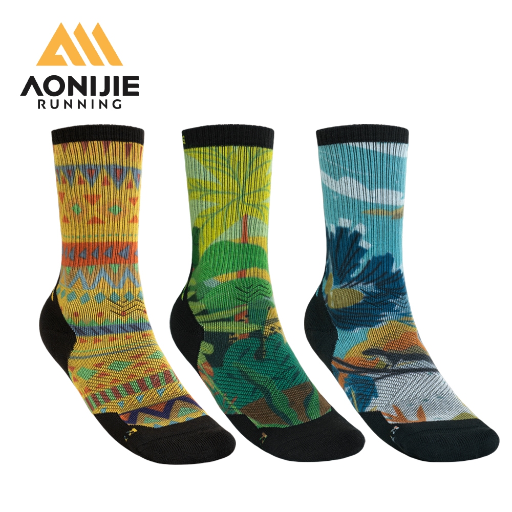 AONIJIE E4847 Unisex Merino Wool Hiking Socks Thermal Warm Crew Winter Boot Sock