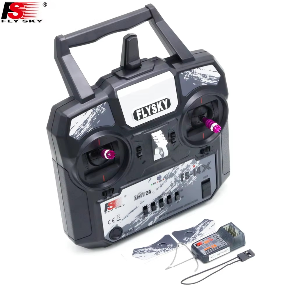 Flysky FS-i4X 2.4G 4ch RC Transmitter Controller พร้อม FS-A6 สําหรับ RC