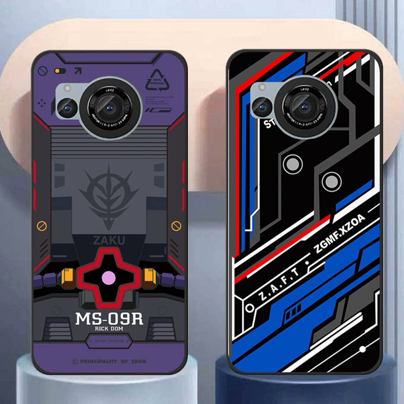 สําหรับSharp Aquos R8 กรณีSharp R8Pro R9 R7 R6 wish 5 HDทาสีTPU SlimซิลิโคนปกหลังสําหรับSharp Zero 2