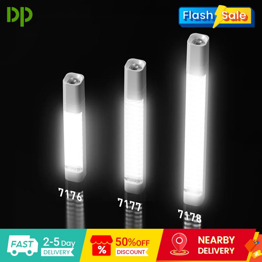 DP ไฟฉุกเฉิน LED DP-7178 3-in-1 Multi-functional Emergency Light ไฟแคมป์ปิ้ง ไฟฉุกเฉินพกพา ไฟสำรองไฟดับ ไฟฉุกเฉินโซล่าเซลล์