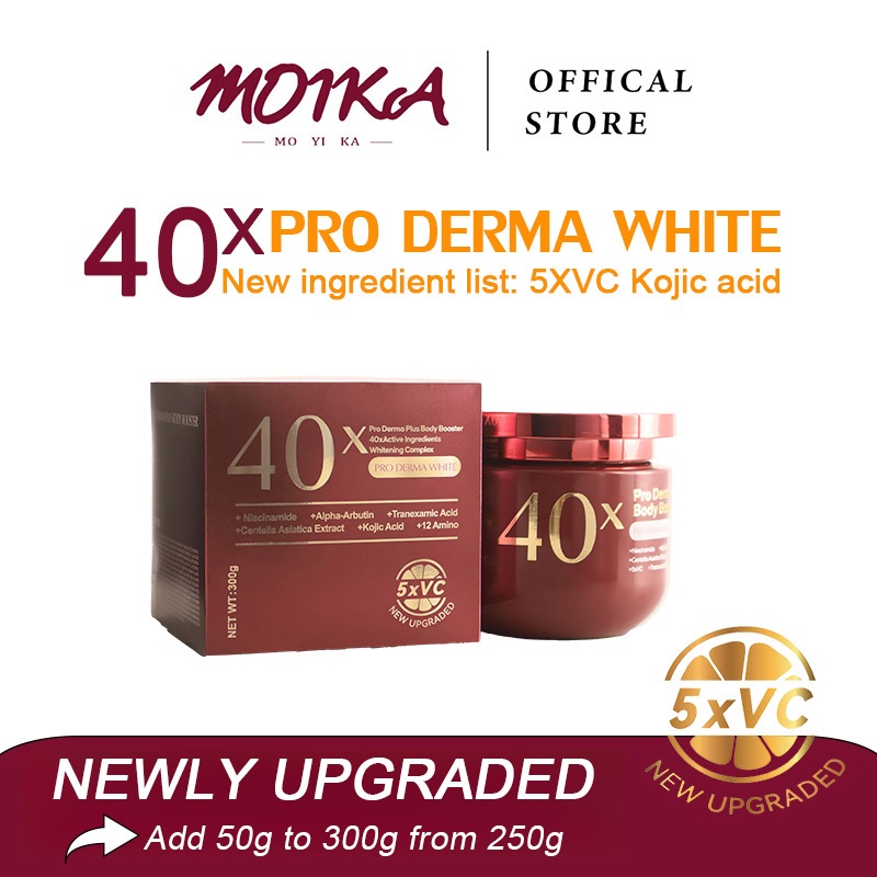 MOIKA 40x PRO DERMA PLUS BODY BOOSTER Volume 300ml.