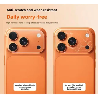 [Gift] WSKEN ฟิล์มกล้อง for iPhone 17ProMax ฟิล์มกันรอยขีดข่วน 17Pro 9D Lens Protector โลหะผสม ป้องกันรอยขีดข่วน ไอโฟน 17 กันกระแทก กันแตก พร้อม กระจกนิรภัยคุณภาพสูง