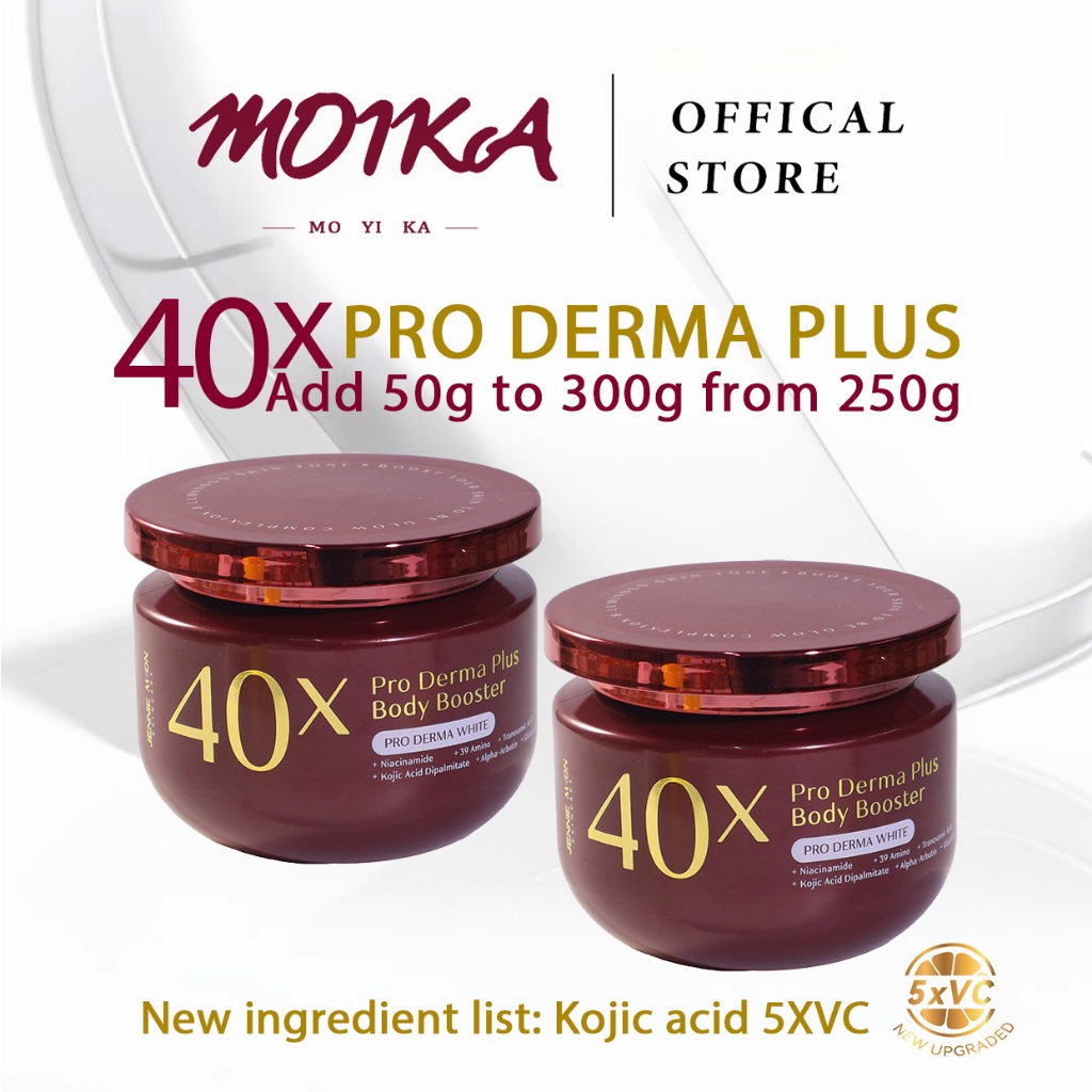 MOIKA Cream 40x PRO DERMA PLUS BODY BOOSTER Volume 300ml