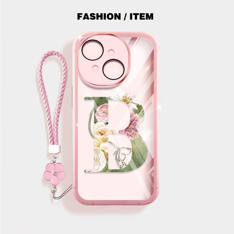 VRQR สําหรับ Tecno Spark 40C Spark 40 Pro Plus Spark 40 Pro + 4G 5G KM6 KM7 ตัวอักษรดอกไม้ใสกันกระแท