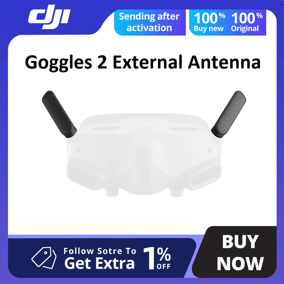 DJI Goggles 2 เสาอากาศภายนอกชุด OIriginal Part สําหรับ DJI Goggles 2 ชุดรวมทั้งเสาอากาศซ้าย/ขวาพร้อม