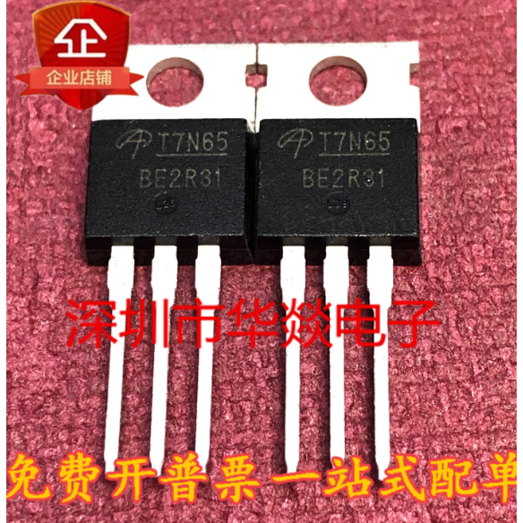 1-5PCS TO-220 T7N65 AOT7N65 AOT254L T6N65 AOT6N65 T8N50 AOT8N50 11N60 AOT11N60 A298 T298 MOS298