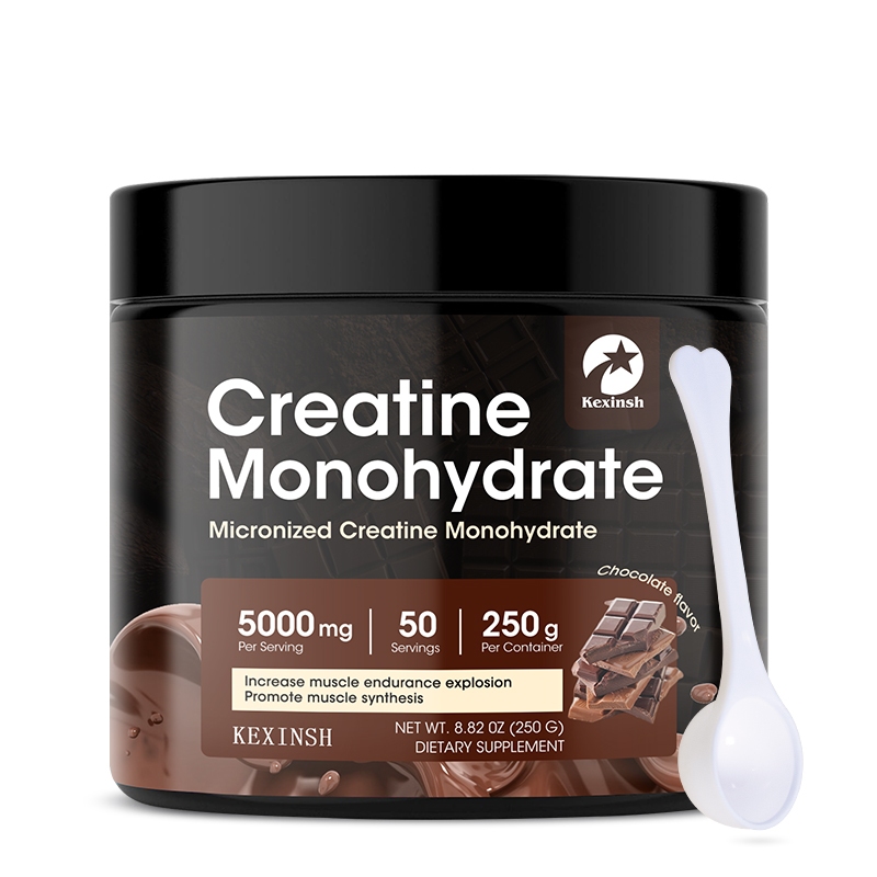 Kexinsh Creatine Powder Creatine Muscle Builder สําหรับผู้ชายและผู้หญิง Post Workout Gain Strength Build Muscle-Coffee รส