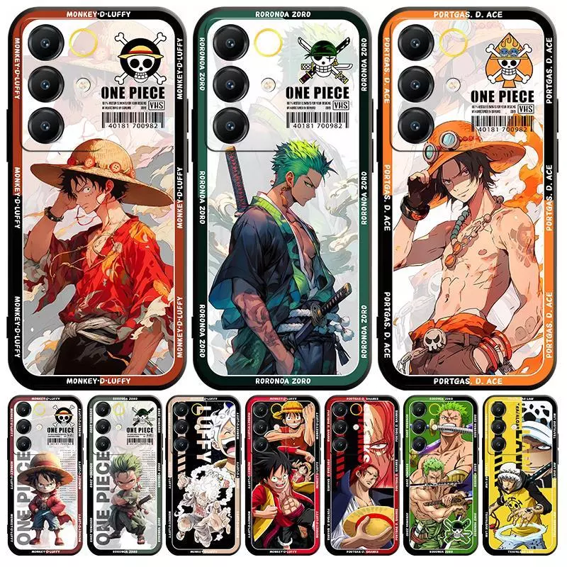 เคสสําหรับRealme C85 4G 5G RMX5253 LUFFY One Pieceมุมขวาปกอ่อน