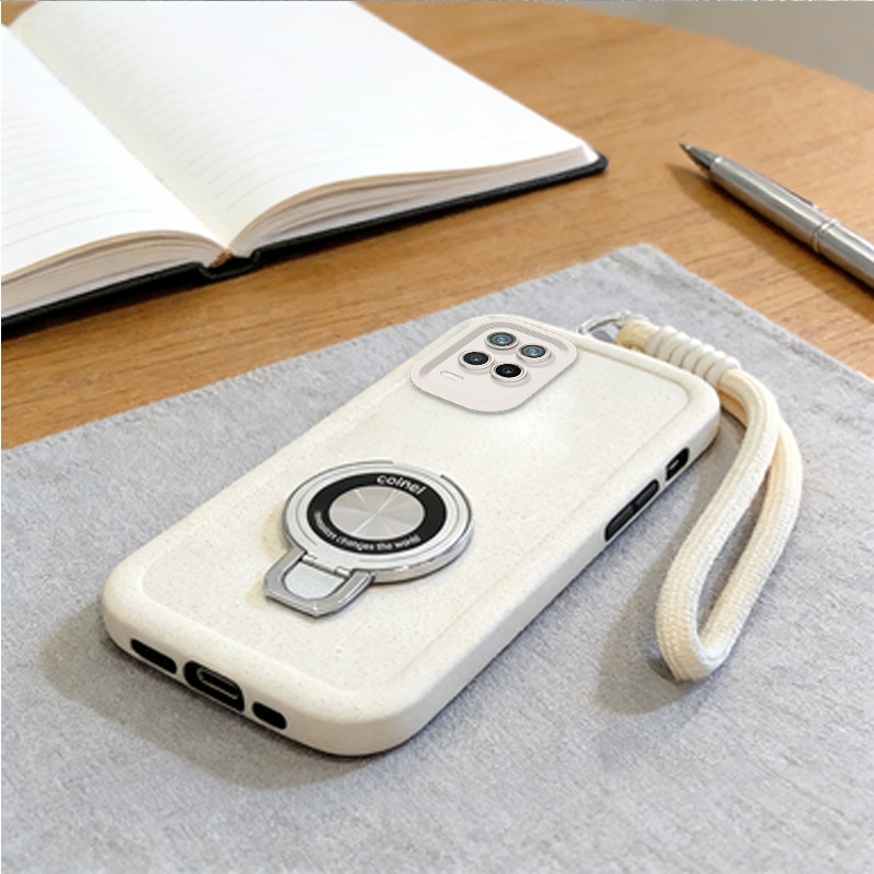 เคสสําหรับRealme 8 7 9 pro PLUS realme 8i 9i 7i 4g realme 8 5Gโทรศัพท์Softcaseพร้อมที่วางพร้อมเชือกเ