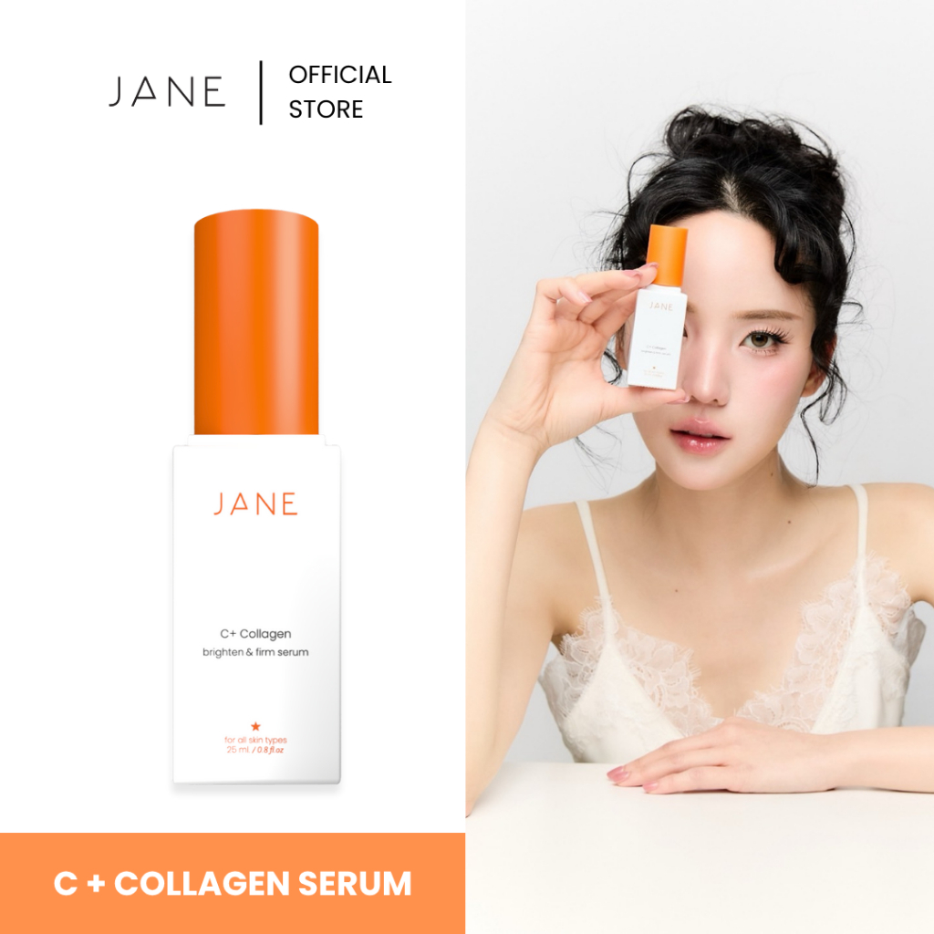 Ship TodayJane Beauty Collagen Peptide + เซรั่มวิตามินซี - กระจ่างใส กระชับ และต่อต้านริ้วรอย - รูปที่ 2