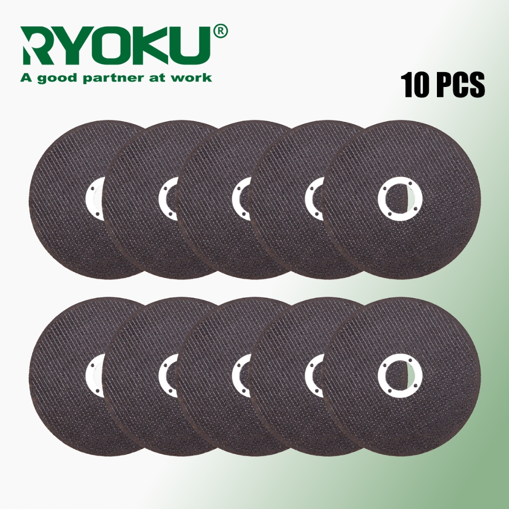 RYOKU 10 ชิ้น 125 มิลลิเมตรใบมีดตัดโลหะแผ่น/5 ชิ้นแผ่นเจียร