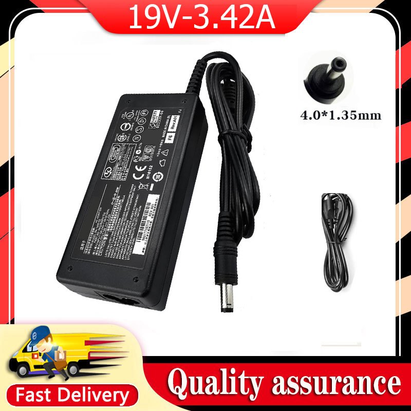 19V 3.42A 65W 4.0 มม.* 1.35 มม.แล็ปท็อป ac dc อะแดปเตอร์สําหรับ ASUS X540L D540Y F540U X541N อะแดปเต