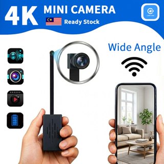 Lookcam กล้องวงจรปิดขนาดเล็ก 4K UHD ซ่อนไร้สายแบตเตอรี่ในตัว…