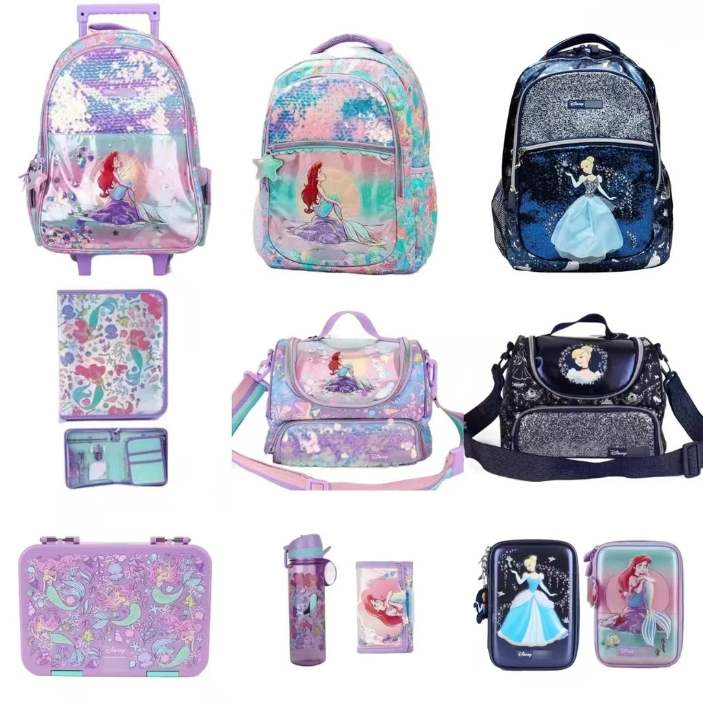 Australia Ariel/Cinderella /เจ้าหญิง Classic Backpack Collection for primary children Waterproof Backpack