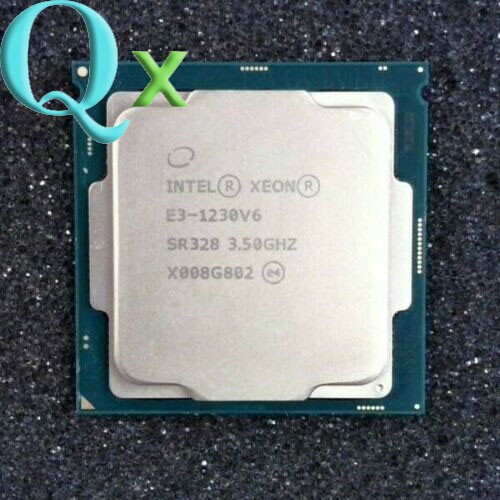 Xeon E3-1230 V6 LGA1151 โปรเซสเซอร์ CPU SR328 3.50 GHz Quad Cores คอมพิวเตอร์เดสก์ท็อป