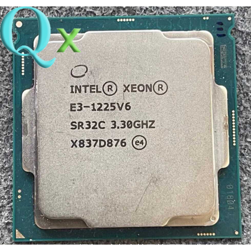 Xeon E3-1225 v6 LGA1151 CPU โปรเซสเซอร์ Quad-Core ความถี่ 3.30GHz 8MB L3 แคชคอมพิวเตอร์เดสก์ท็อป