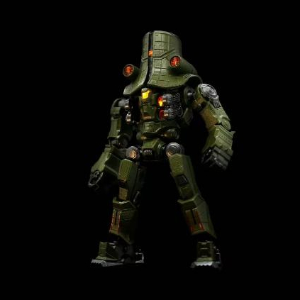 Imperial Sky Pacific Rim Assembly Model Storm Red Figure Mecha ของเล่นตกแต่ง 12.1
