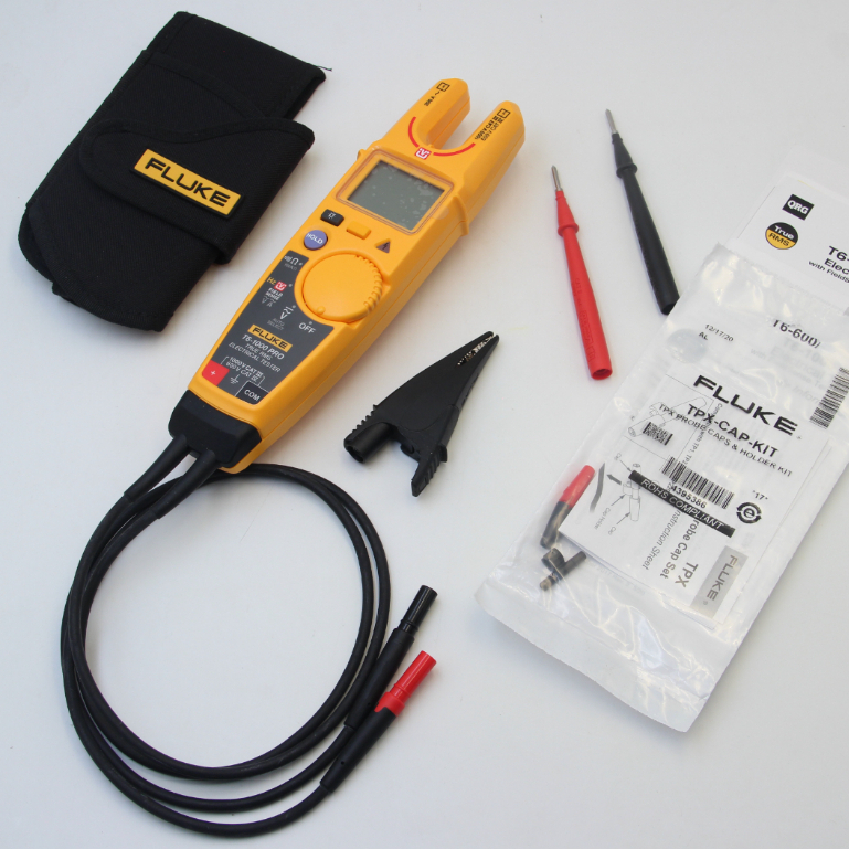 Fluke T6-1000 PRO TRUE RMS แคลมป์มิเตอร์เครื่องทดสอบไฟฟ้าช่วง 1000V Fluke T6-1000PRO