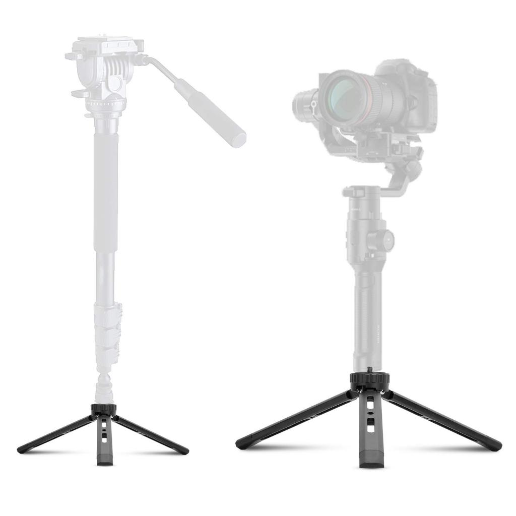 อลูมิเนียมขาตั้งกล้องขนาดเล็ก 1/4″ สกรู – ขาตั้งโต๊ะแบบปรับได้สําหรับ เดรดล็อกส์ และกล้อง | ขาตั้งกล้องโลหะแบบพกพาสําหรับ Zhiyun, DJI Osmo, Ronin, Vimble ราคา ถูกที่สุด ดีลบีเคเค แกลเลอรีภาพที่ 6