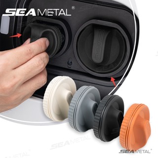 SEAMETAL ฝาครอบป้องกันน้ำสำหรับช่องชาร์จรถ ซิลิโคนเกรดดี ทนท…