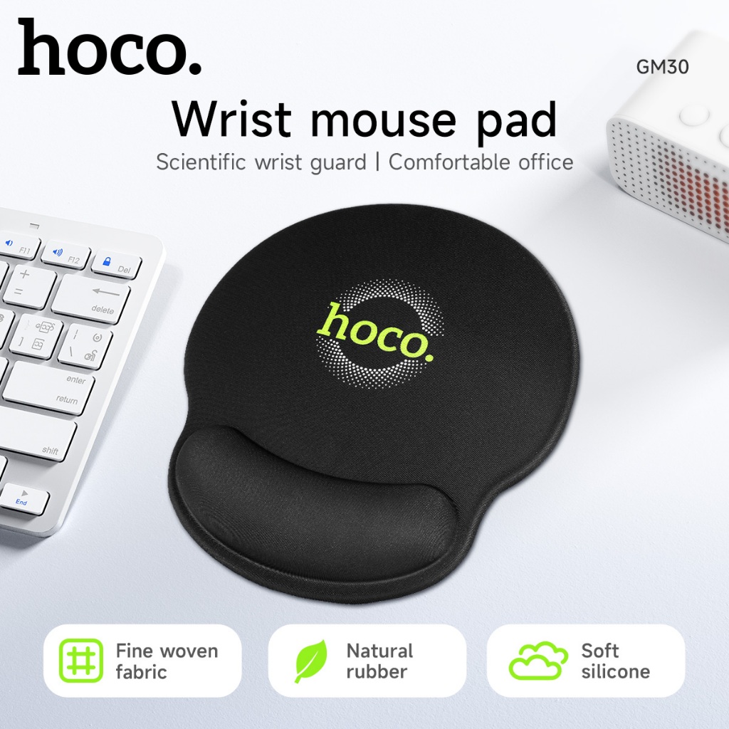 Hoco GM30 แผ่นรองเมาส์ซิลิโคนเหลว กันลื่น สําหรับเล่นเกม ใช้ในบ้าน ออฟฟิศ