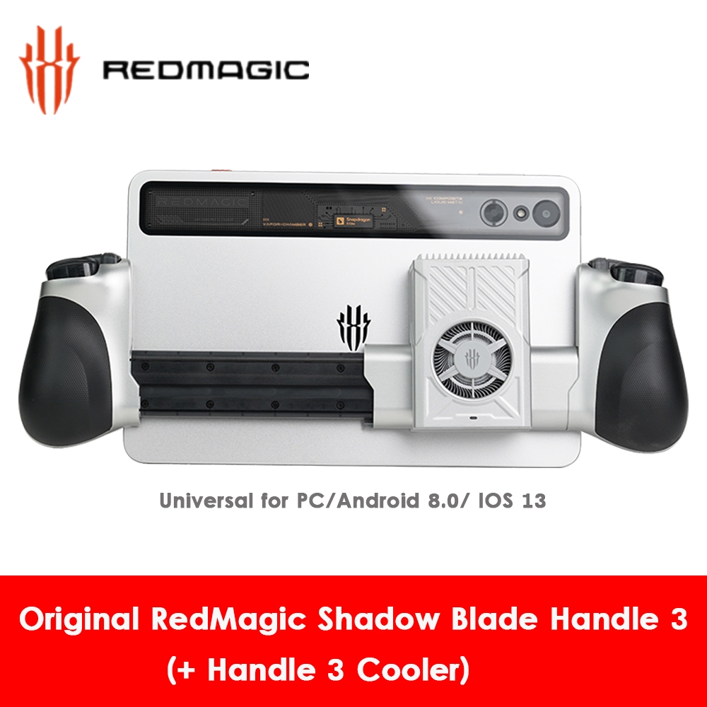 Original Nubia RedMagic Shadow Blade Handle 3 ตัวควบคุมเกมมือถือเกมแพดไร้สายสําหรับ Red Magic Esports แท็บเล็ต 3 Pro ASTRA / NOVA แท็บเล็ตสําหรับ PC Android IOS