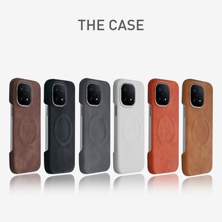IQOO 15 13 12 5G 2025 iqoo15 iqoo13 iqoo12 Lambskin Case Frameless Hard Cover Hybrid PU หนังกันกระแทกป้องกันกล้องไร้สายชาร์จกลับปลอก