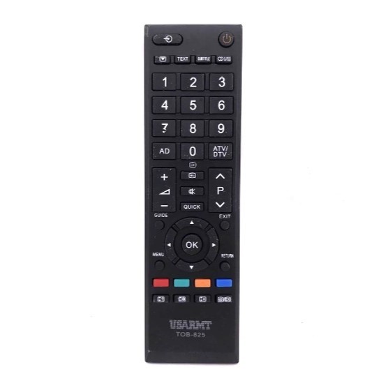 TOB-825 เหมาะสําหรับ Toshiba Universal TV รีโมทคอนโทรลอินฟราเรด CT-884 CT-859 CT-9507 CT-9840 CT-901