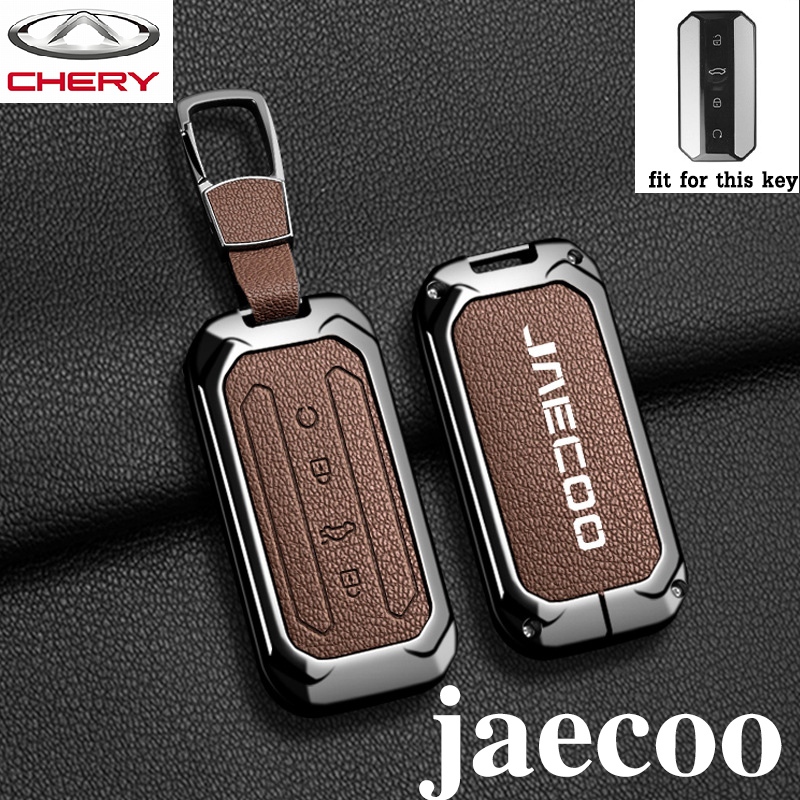 ปลอกกุญแจรถยนต์ Chery jaecoo 5ev เคสกุญแจเข้ากันได้กับ Chery jaecoo 5ev