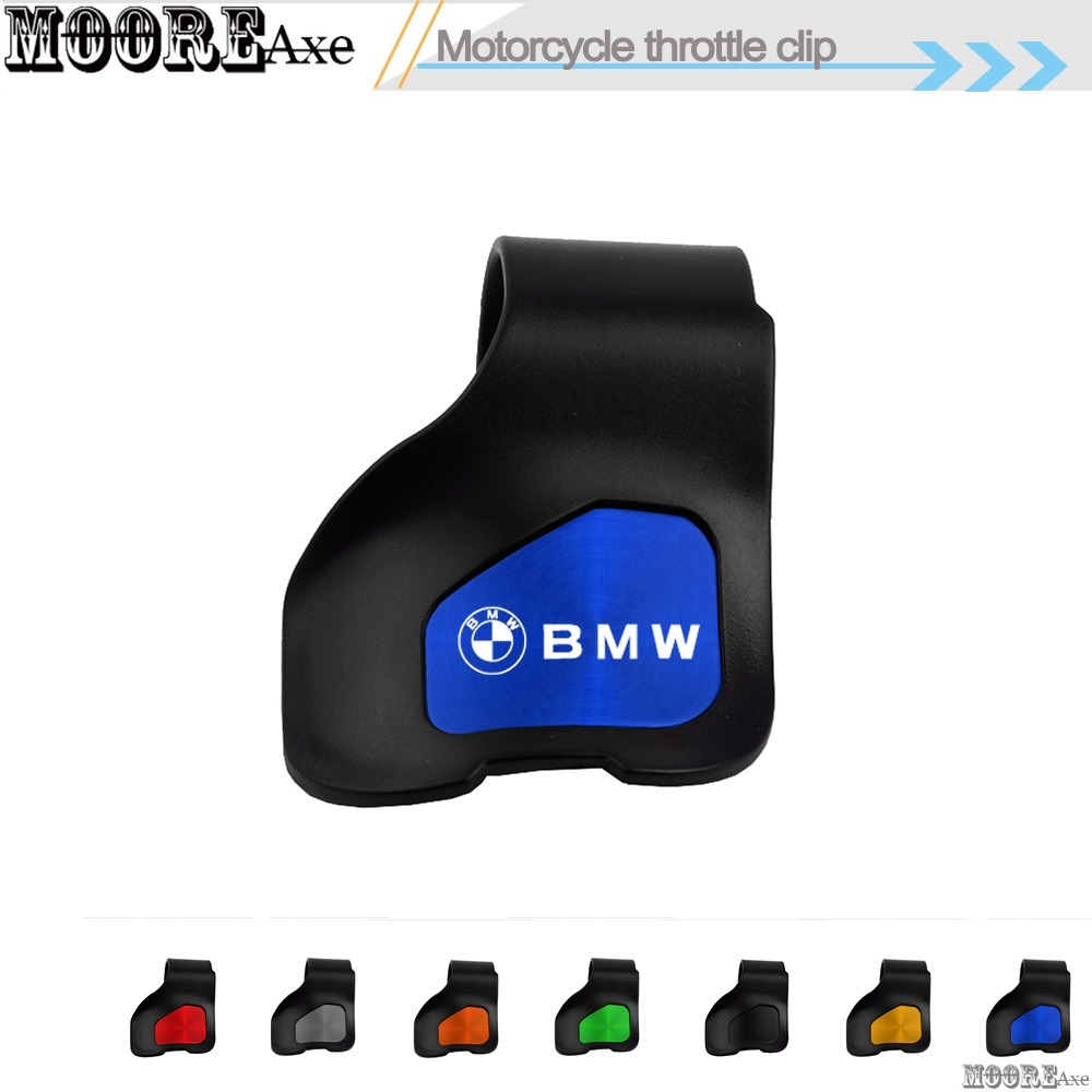 Mooreaxe สําหรับ BMW G310R GS RNint C400x C400gt CE 04 F 900 R XR R 1200 Nine-T Pure S1000R G310 รถจักรยานยนต์คันเร่ง Booster Clamp Cruise Aid Control คันเร่ง Grips สายรัดข้อมือ