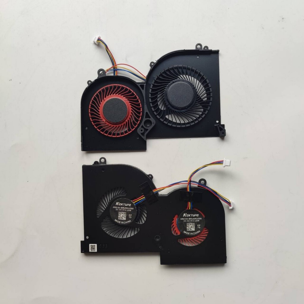 พัดลมระบายความร้อน GPU แล็ปท็อปสําหรับ MSI Stealth GS65 GS65VR 8SE 8SF 8SG 8RE