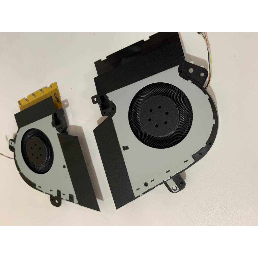 แล็ปท็อป CPU + GPU พัดลมระบายความร้อนสําหรับ Asus ROG Zephyrus GA502D GA502DU GU505 GX502 GM502 GA50