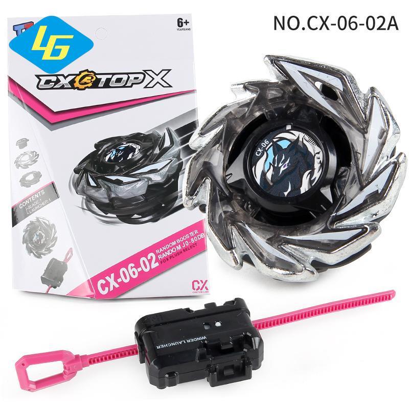 Beyblade Burst X CX06 สุ่ม Booster J0-80DB CX-06-02 พร้อมชุด Launcher โลหะ Beyblade สําหรับเด็กของขว