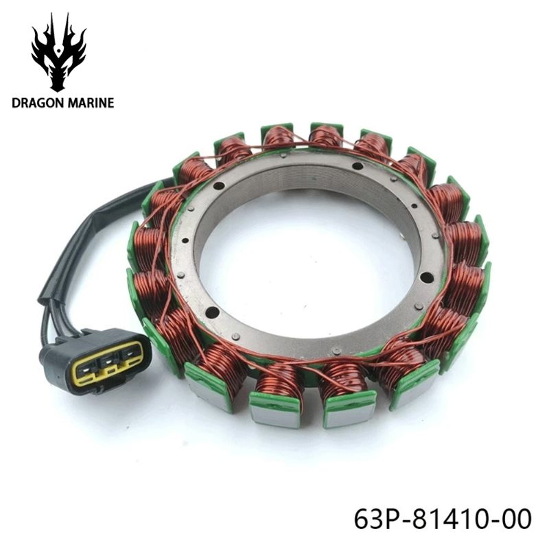 63P-81410 Stator Assy สําหรับ Yamaha Outboard มอเตอร์ 4T F150B 6BM 6BN 150hp 63P-81410-00 2004 up เค