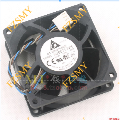 พัดลมระบายความร้อน Original Delta AUB0712VH 12V 0.56 7 ซม.7025 4 สาย PWM อุณหภูมิควบคุมพัดลมระบายควา