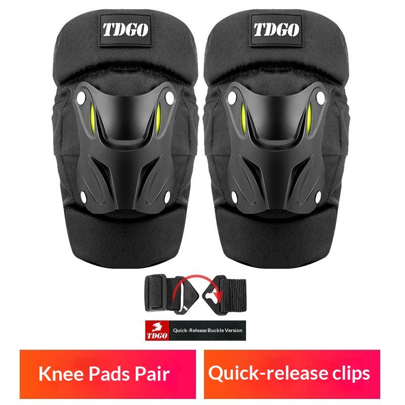 TDGO สนับเข่ารถจักรยานยนต์ Shin Guards อุปกรณ์ป้องกันสําหรับขี่เพื่อความปลอดภัยผู้ชายผู้หญิง