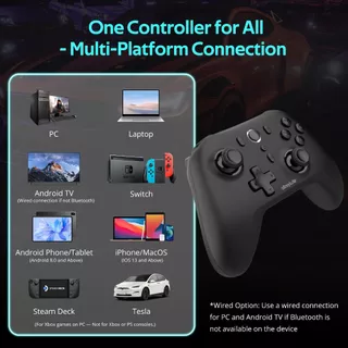 【จัดส่งภายใน 24 ชม. กรุงเทพฯ】abxylute C6 คอนโทรลเลอร์ไร้สาย PC, ตัวควบคุมเกม Bluetooth - 1000Hz Hall Triggers & จอยสติ๊กสําหรับ Windows PC, Nintendo Switch Pro/OLED/Lite, Steam Deck, Android TV/โทรศัพท์มือถือX-BOX Wireless Gaming Controller