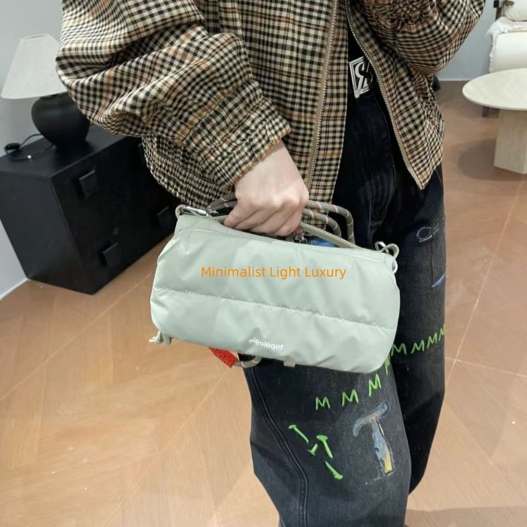 รุ่นสูงแฟชั่นไหล่ข้างเดียวกระเป๋า ผู้สื่อสาร ผู้ชายผู้หญิงสไตล์เดียวกันถนนสวมขวดน้ํากระเป๋า