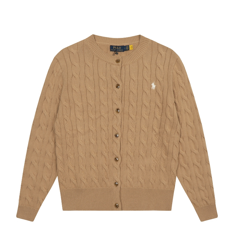 สเวตเตอร์ถักคลาสสิก Unisex สีทึบปัก Twist ใส่ได้ทุกฤดู